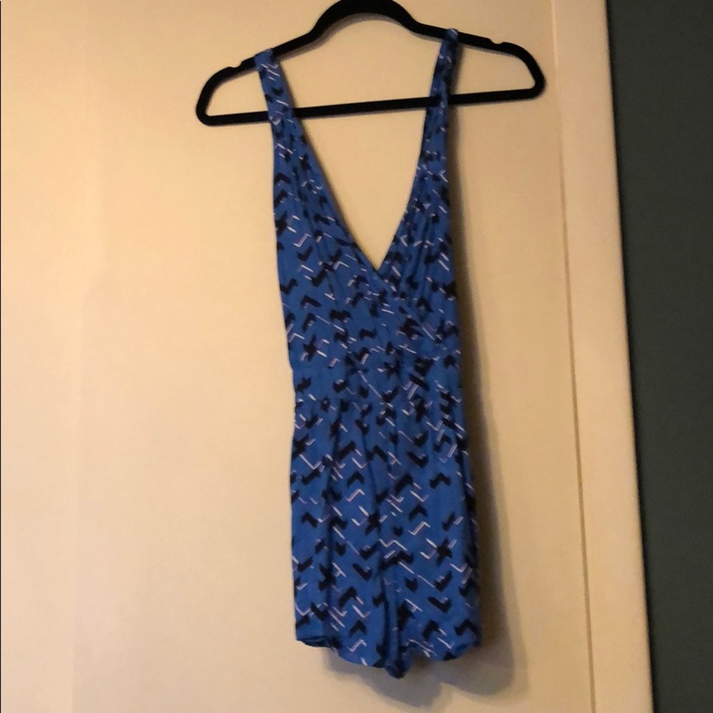 Blue romper